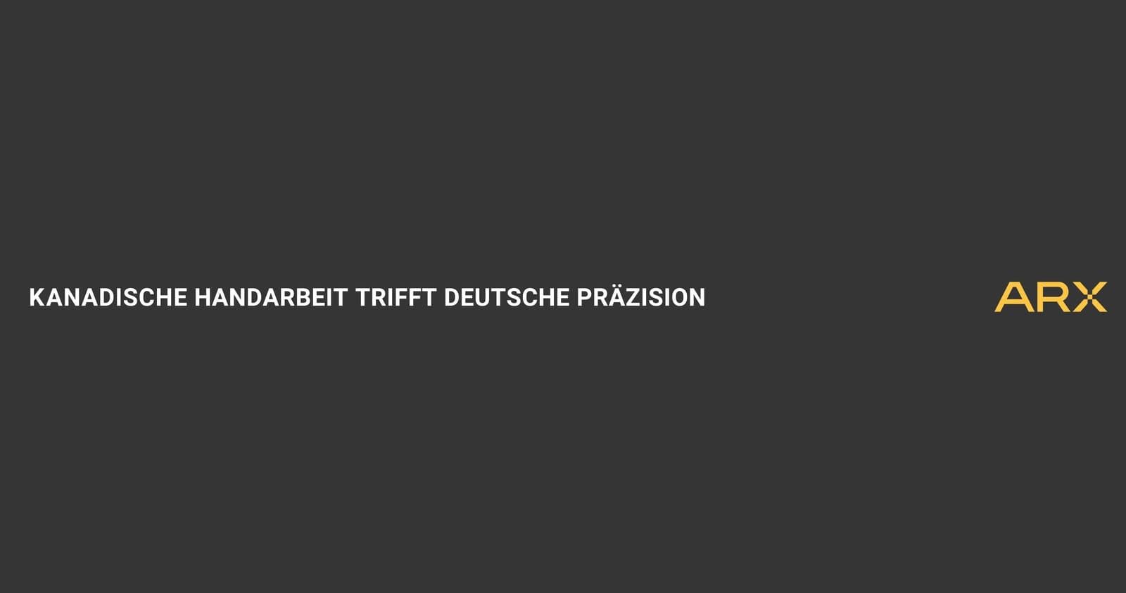Aphria RX – Kanadische Handarbeit trifft deutsche Präzision
