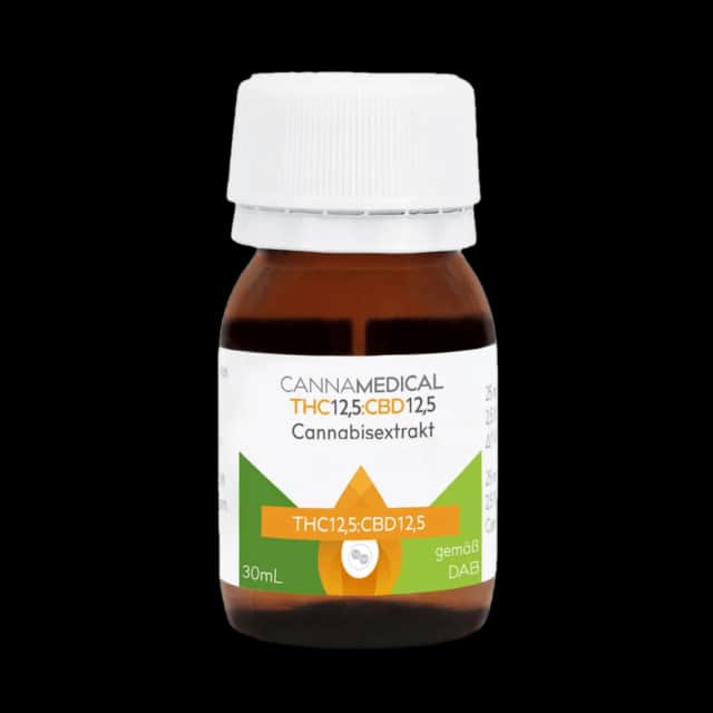 Cannamedical Cannabisextrakt THC12,5:CBD12,5 Strawberry Ice