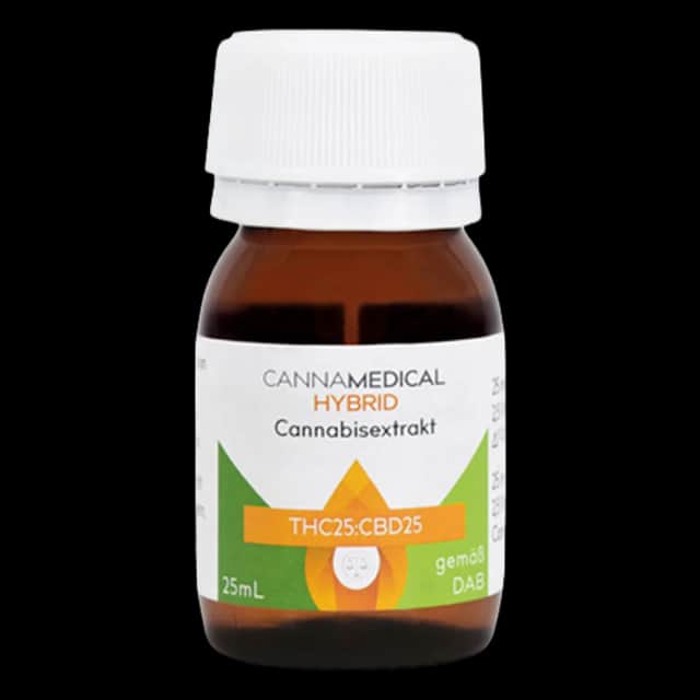 Cannamedical Hybrid Cannabisextrakt THC25:CBD25
